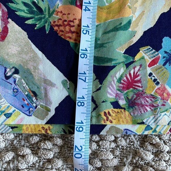 Talbots Pencil Skirt Size 2 Fun Vacation Print - Picture 6 of 7
